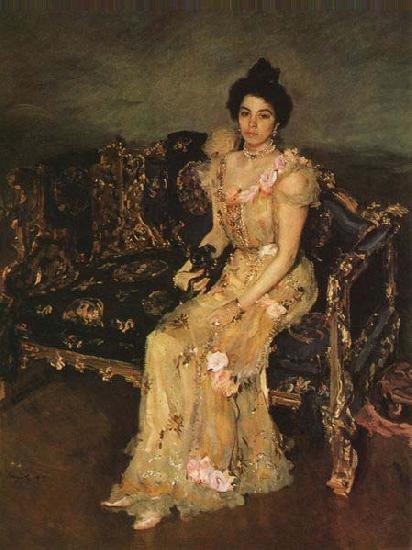 Valentin Serov S.M. Botkina, 1899 Germany oil painting art